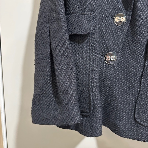 NWOT Stunning Designer Mackage Black Coat in Medium - Picture 11 of 14